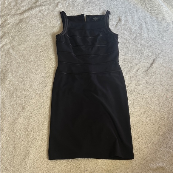 White House Black Market Black Bandage Mini Dress - Picture 2 of 3